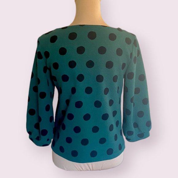 Anthropologie | Women’s | Maeve Polka Dot Blouse | Size: Small - Picture 3 of 4
